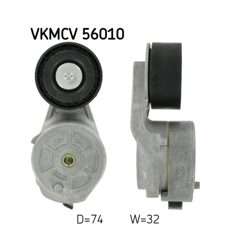 Napínací kladka žebrovaného klínového řemene SKF VKMCV 56010 (VKMCV56010)