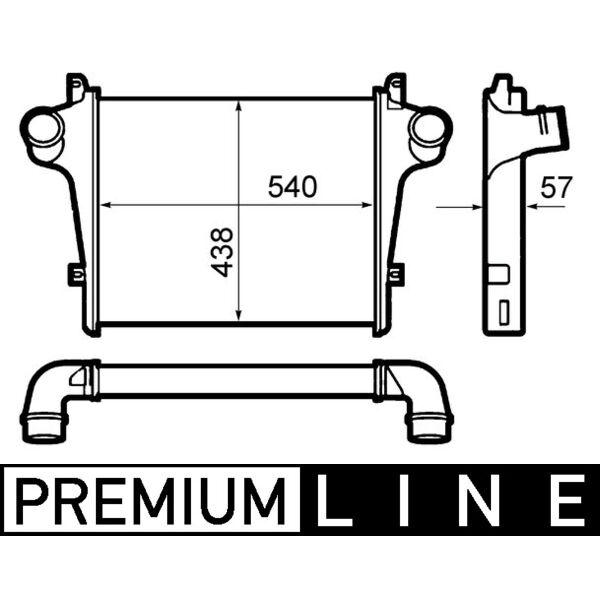 Chladič turba MAHLE CI 397 000P