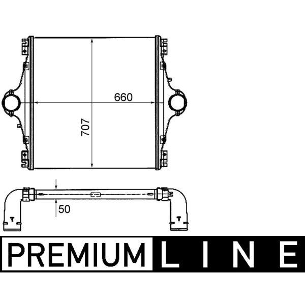 Chladič turba MAHLE CI 449 000P