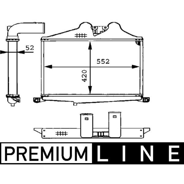 Chladič turba MAHLE CI 89 000P