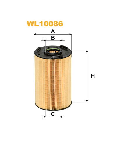 Olejový filtr WIX FILTERS WL10086