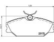 Sada brzdových destiček, kotoučová brzda HELLA 8DB 355 019-391