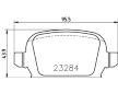 Sada brzdových destiček, kotoučová brzda HELLA 8DB 355 018-641