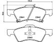 Sada brzdových destiček, kotoučová brzda HELLA 8DB 355 010-061