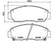 Sada brzdových destiček, kotoučová brzda HELLA 8DB 355 010-981