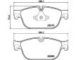 Sada brzdových destiček, kotoučová brzda HELLA 8DB 355 021-141