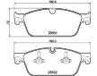 Sada brzdových destiček, kotoučová brzda HELLA 8DB 355 020-141