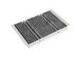 Filtr, vzduch v interiéru HELLA 8ZC 366 121-281