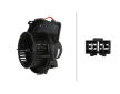 Vnútorný ventilátor HELLA 8EW 366 402-071
