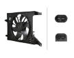 Ventilátor chladenia motora HELLA 8EW 366 421-251