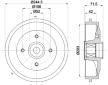 Brzdový buben HELLA 8DT 355 302-741