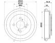 Brzdový buben HELLA 8DT 355 303-291