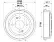 Brzdový buben HELLA 8DT 355 303-361