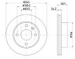 Brzdový kotouč HELLA 8DD 355 100-531