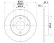 Brzdový kotouč HELLA 8DD 355 100-621