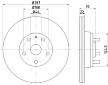 Brzdový kotouč HELLA 8DD 355 100-871