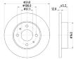 Brzdový kotouč HELLA 8DD 355 102-291