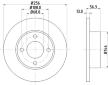 Brzdový kotouč HELLA 8DD 355 102-841