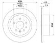 Brzdový kotouč HELLA 8DD 355 103-741