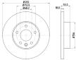 Brzdový kotouč HELLA 8DD 355 127-321