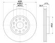 Brzdový kotouč HELLA 8DD 355 106-301