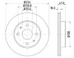 Brzdový kotouč HELLA 8DD 355 110-701