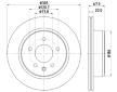 Brzdový kotouč HELLA 8DD 355 112-041