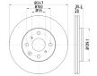 Brzdový kotouč HELLA 8DD 355 112-311