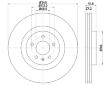 Brzdový kotouč HELLA 8DD 355 113-951