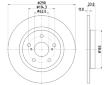 Brzdový kotouč HELLA 8DD 355 116-121