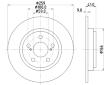 Brzdový kotouč HELLA 8DD 355 116-401