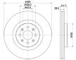 Brzdový kotouč HELLA 8DD 355 120-951