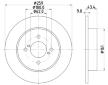 Brzdový kotouč HELLA 8DD 355 118-511