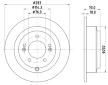 Brzdový kotouč HELLA 8DD 355 118-091