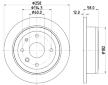 Brzdový kotouč HELLA 8DD 355 120-921