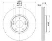 Brzdový kotouč HELLA 8DD 355 122-501
