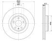 Brzdový kotouč HELLA 8DD 355 126-861