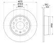 Brzdový kotouč HELLA 8DD 355 131-811