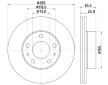 Brzdový kotouč HELLA 8DD 355 132-141