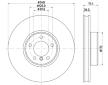 Brzdový kotouč HELLA 8DD 355 133-521