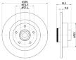 Brzdový kotouč HELLA 8DD 355 133-241