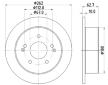 Brzdový kotouč HELLA 8DD 355 133-341