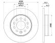 Brzdový kotouč HELLA 8DD 355 135-021