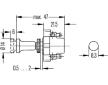 Spínač HELLA 6ED 001 563-021