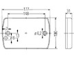 Blikač HELLA 2BA 980 607-701