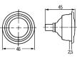 Osvětlení interiéru HELLA 2AB 004 074-027