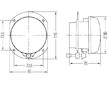 Odbocovaci svetlomet HELLA 1N0 009 295-067