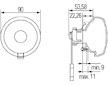 Blikač HELLA 2BA 965 039-027