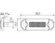 Obrysove svetlo HELLA 2PF 959 855-241