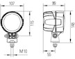 Pracovní světlomet HELLA 1G0 996 263-051